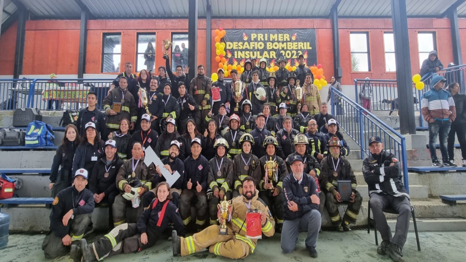 Desafío Bomberos Insular: Melinka se queda con el primer lugar 